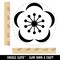 Sakura Cherry Blossom Rubber Stamp for Stamping Crafting Planners